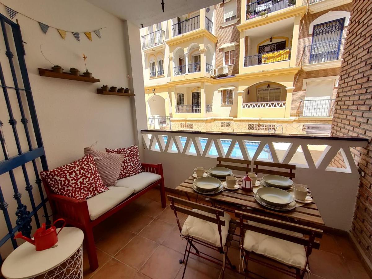 Precioso Apartamento Con Piscina Cerca De La Playa Torrox Costa Малага Екстер'єр фото
